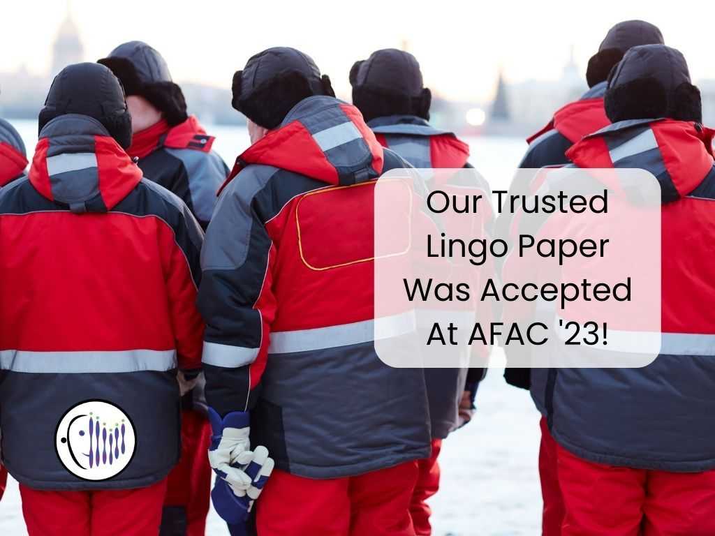 Our Trusted Lingo Poster Was Accepted At AFAC '23!