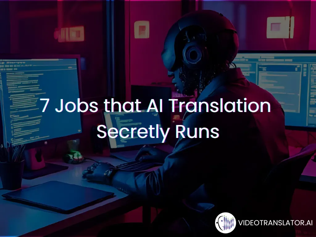 7 jobs that AI translation secretly runs