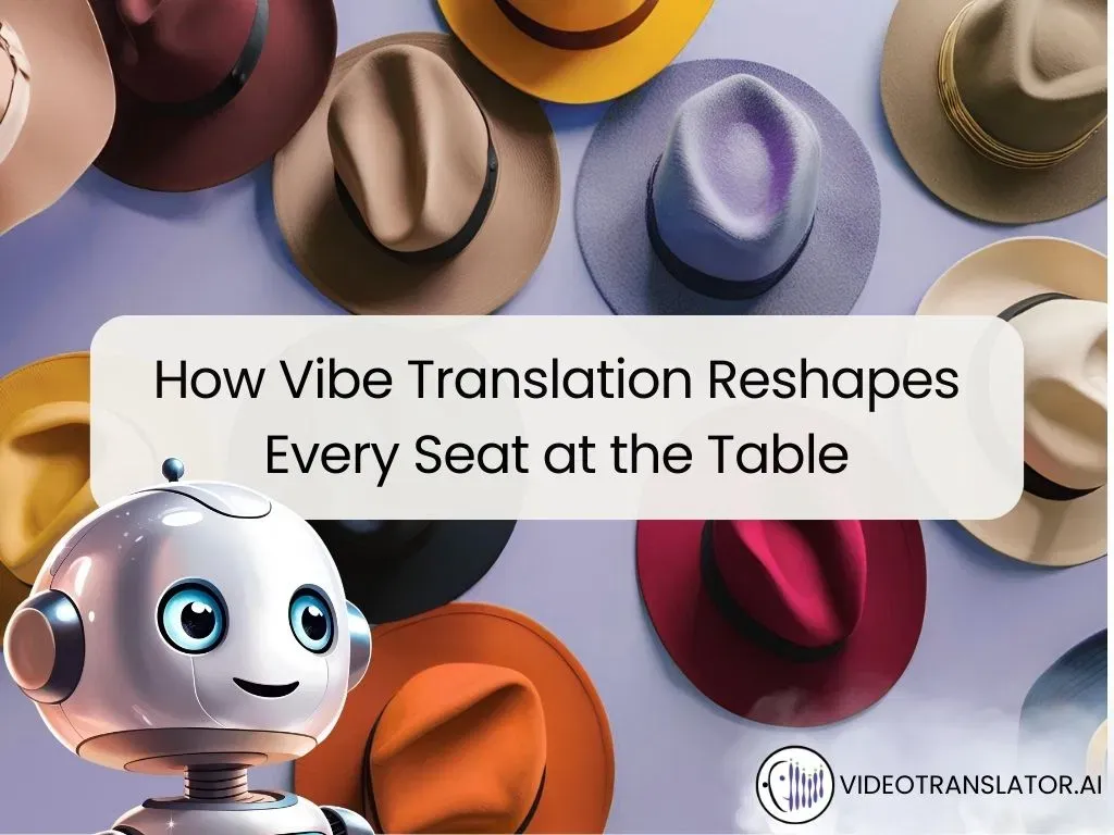 New Hats, Same Mission: How Vibe Translation Reshapes Every Seat at the Table