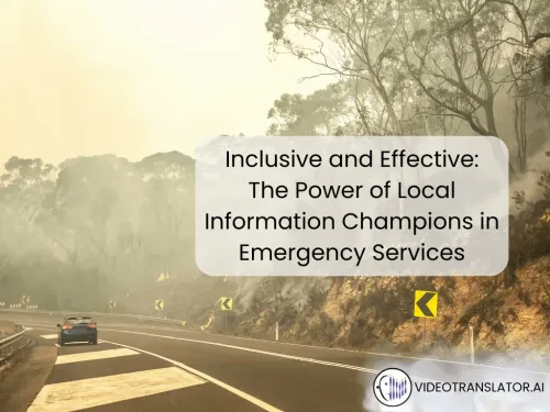Inclusive and Effective: The Power of Local Information Champions in Emergency Services